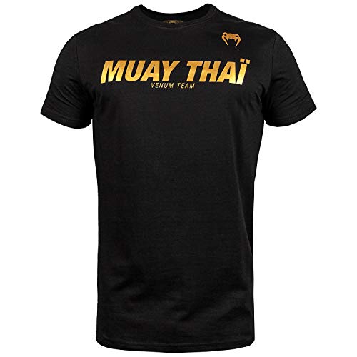Venum, Muay Thai VT T-Shirt, Herren, XXL, Schwarz/Gold Venum, Muay Thai VT T-Shirt, Herren, XXL, Schwarz/Gold von Venum