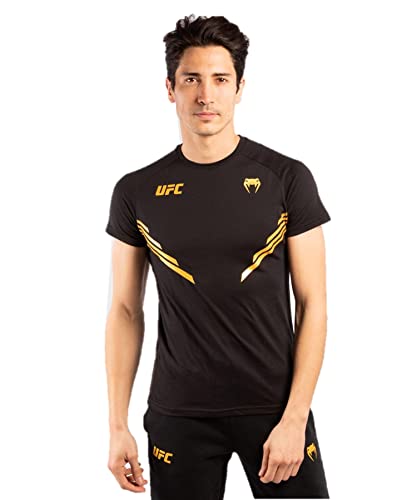 Venum Herren Ufc Venum Replica Men's Jersey T Shirt, Schwarz Gold, L EU von Venum