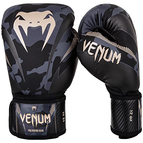 Venum, Impact Boxhandschuhe, Unisex Erwachsene, 12 Oz, Dark Camo/Sand Venum, Impact Boxhandschuhe, Unisex Erwachsene, 12 Oz, Dark Camo/Sand von Venum