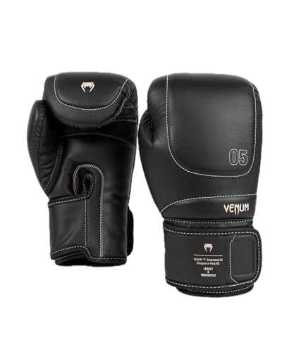 Venum, Impact Evo Boxhandschuhe, Unisex Erwachsene, 12 Oz, Schwarz Venum, Impact Evo Boxhandschuhe, Unisex Erwachsene, 12 Oz, Schwarz von Venum