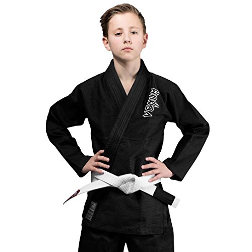 Venum Kinder Contender Kids BJJ Anzug, Schwarz, C00 von Venum