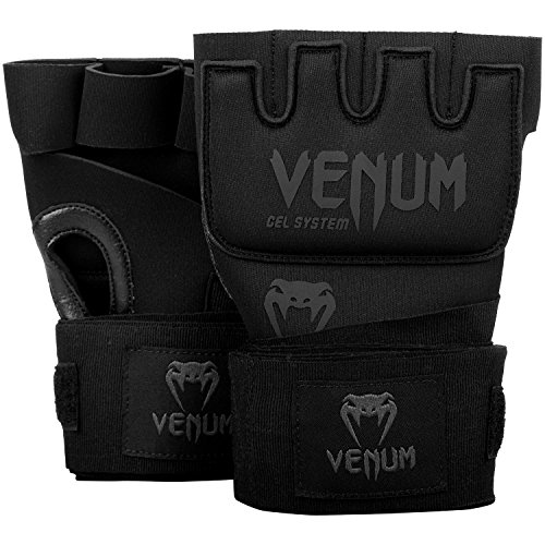 Venum, Kontact Gel Handschuh Wraps, Herren, XS, Schwarz/Schwarz von Venum