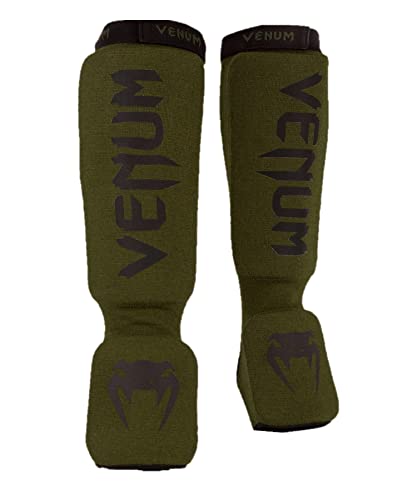 Venum Kontact Schienbein- und Fußschutz, Khaki/Schwarz, Größe S von Venum
