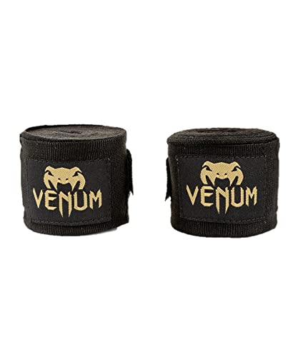 Venum Herren Kontact Boxbandagen Bänder, Schwarz/Gold, 2.5m Venum Herren Kontact Boxbandagen Bänder, Schwarz/Gold, 2.5m von Venum