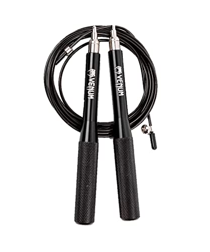 Venum, Thunder Evo Springseil, Unisex Erwachsene, Einheitsgröße, Schwarz Venum, Thunder Evo Springseil, Unisex Erwachsene, Einheitsgröße, Schwarz von Venum