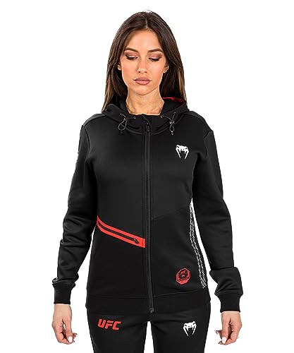 Venum, UFC Adrenaline by Venum Fight Week Damen Zip Hoodie, Damen, M, Schwarz Venum, UFC Adrenaline by Venum Fight Week Damen Zip Hoodie, Damen, M, Schwarz von Venum
