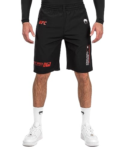 Venum UFC Adrenaline Herren Fight Week Sport Shorts - Schwarz - L von Venum