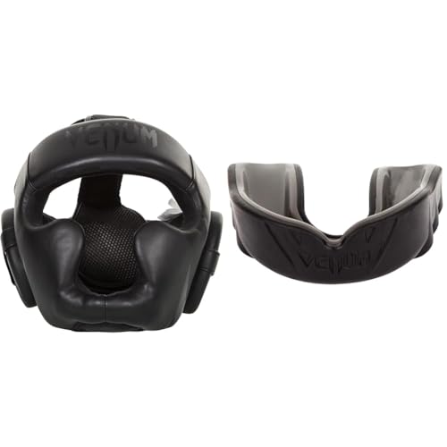 Venum Unisex Baş koruması Challenger 2.0 Kopfschutz, Schwarz/Matt, Einheitsgröße EU & Unisex Challengerzahnschutz Zahnschutz, Schwarz/Schwarz, Einheitsgröße EU Venum Unisex Baş koruması Challenger 2.0 Kopfschutz, Schwarz/Matt, Einheitsgröße EU & Unisex Challengerzahnschutz Zahnschutz, Schwarz/Schwarz, Einheitsgröße EU von Venum