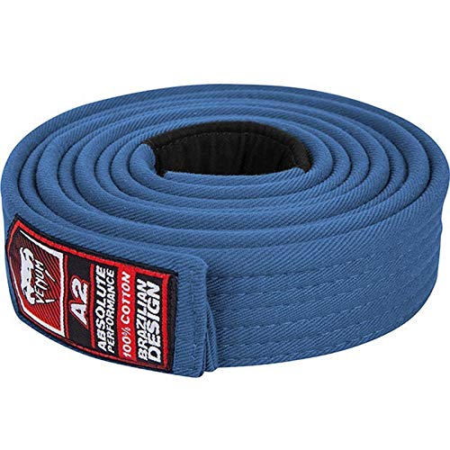 Venum Unisex Erwachsene Gürtel Brazilian Jiu-Jitsu Belt, Blau, A4 von Venum