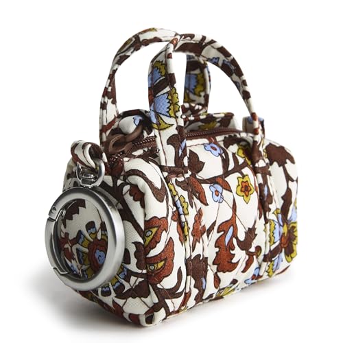 Vera Bradley Damen Baumwolle Gabardine Original Seesack Charm Schlüsselanhänger, Marrakesch Ranken Creme, Einheitsgröße, Marrakesh Vines Cream, Einheitsgröße Vera Bradley Damen Baumwolle Gabardine Original Seesack Charm Schlüsselanhänger, Marrakesch Ranken Creme, Einheitsgröße, Marrakesh Vines Cream, Einheitsgröße von Vera Bradley