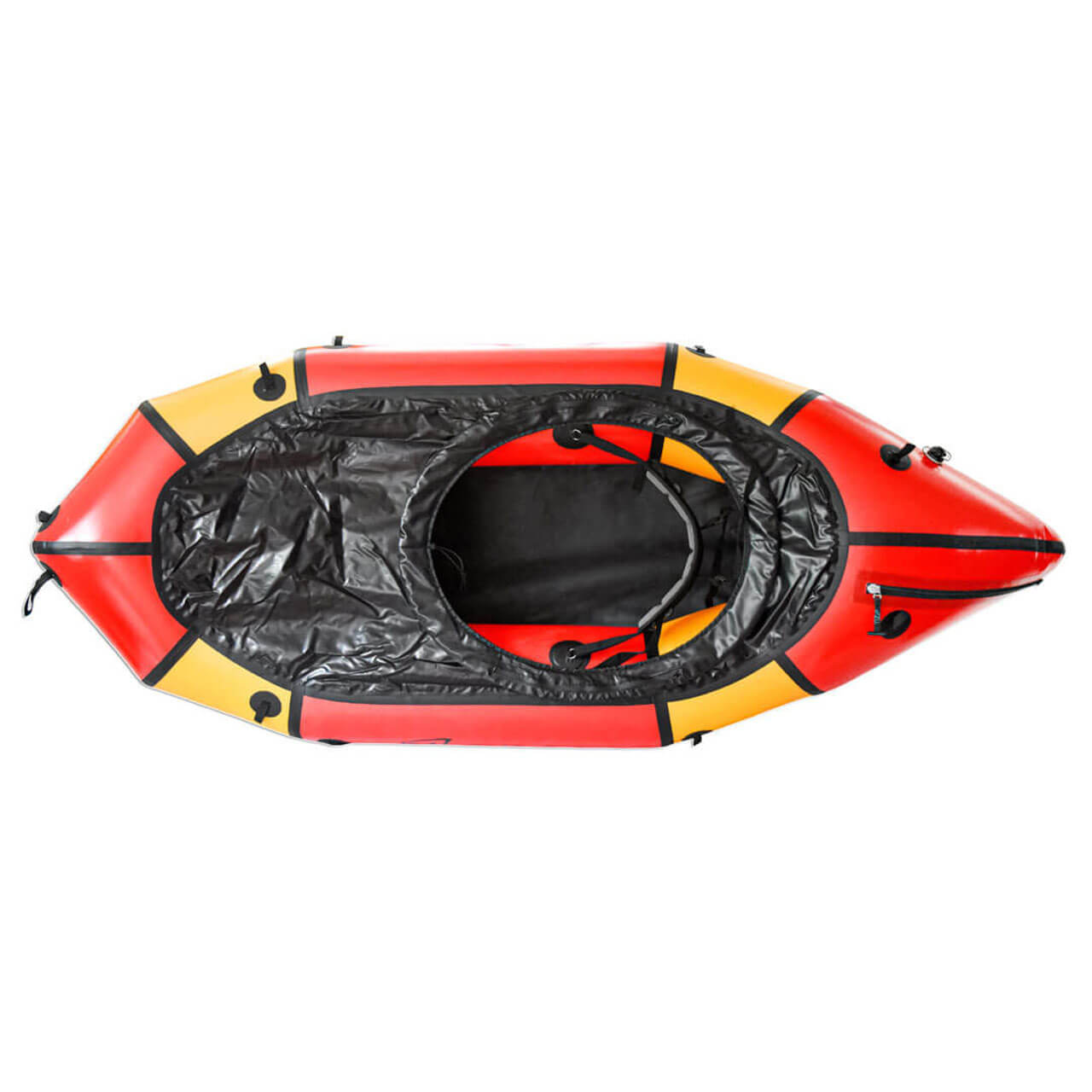 Verano Chattanooga Packraft - Rot/Gelb von Verano Watersports