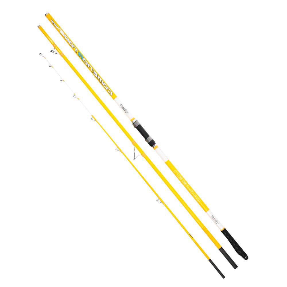 Vercelli Oxygen Commendatore Surfcasting Rod Gelb 4.20 m / 100-200 g von Vercelli