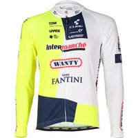 INTERMARCHÉ-WANTY 2024 Langarmtrikot, für Herren, Größe S, Radtrikot, von Verge Sport