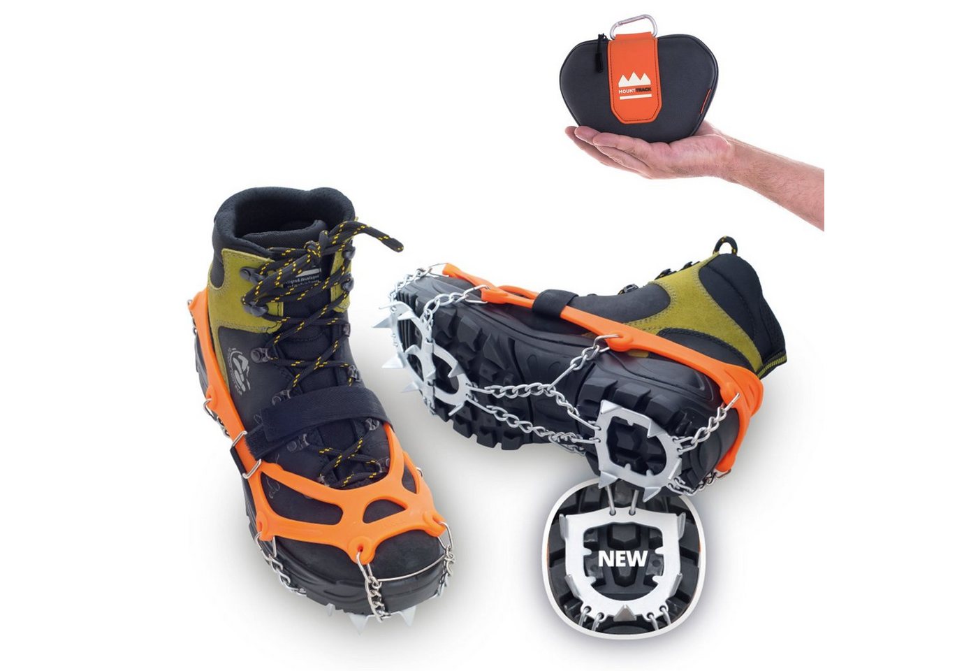 Veriga Spikes Mount Track Schuhkrallen Eiskrallen, Steigeisen Schuhketten Spikes 33-48 Veriga Spikes Mount Track Schuhkrallen Eiskrallen, Steigeisen Schuhketten Spikes 33-48 von Veriga