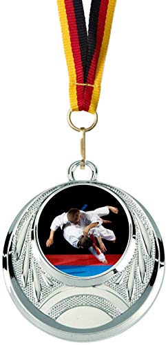 Verlag Reiner Kullack 50er-Set Medaillen »Judo«, mit 25 mm Sportfoto-Emblem (Folie, bunt) von Verlag Reiner Kullack