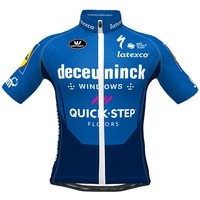 DECEUNINCK QUICK-STEP Aero 2021 Kindertrikot, Größe S|DECEUNINCK-QUICK STEP Aero von Vermarc