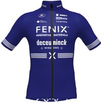 FENIX-DECEUNINCK 2023 Kurzarmtrikot, für Herren, Größe L, Rennrad Trikot, von Vermarc