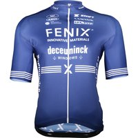 FENIX-DECEUNINCK 2024 Kurzarmtrikot, für Herren, Größe L, Rennrad Trikot, von Vermarc