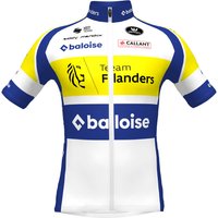 FLANDERS-BALOISE 2024 Kurzarmtrikot, für Herren, Größe S, Radtrikot, von Vermarc