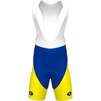 FLANDERS-BALOISE 2024 kurze Trägerhose, für Herren, Größe M, Radlerhose, von Vermarc