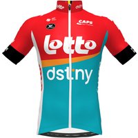 LOTTO DSTNY Aero 2023 Kurzarmtrikot, für Herren, Größe 3XL, Radlertrikot, von Vermarc