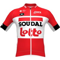 LOTTO SOUDAL PRR Summer 2022 Kurzarmtrikot, für Herren, Größe 2XL, Radshirt, von Vermarc