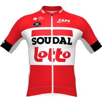 LOTTO SOUDAL PRR Summer 2022 Kurzarmtrikot, für Herren, Größe S, Radtrikot, LOTTO SOUDAL PRR Summer 2022 Kurzarmtrikot, für Herren, Größe S, Radtrikot, von Vermarc