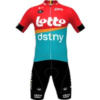 Set (Radtrikot + Radhose) LOTTO DSTNY PRR Summer 2023 Set (2 Teile), für Herren, von Vermarc