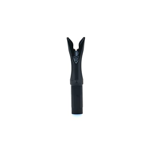 Vermil X-Nock für schnelles Nocken (0,6 cm, 12 Stück, schwarz) von Vermil