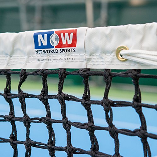 Tennisnetze für Einzel-Tennis 10m lang – eine Auswahl von Zwei (3,5mm Tennisnetz - 9kg) von Vermont