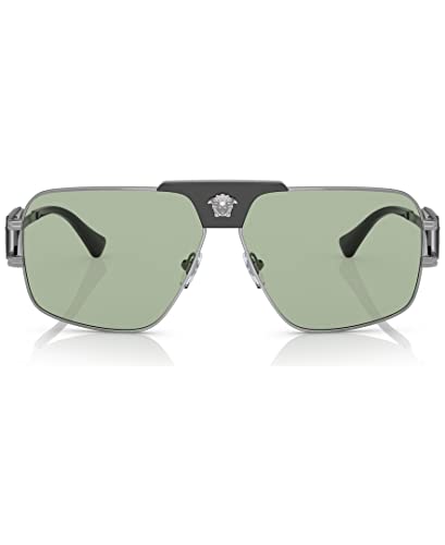 Versace 0VE2251 63 1001/2 Sonnenbrille, Mehrfarbig (Mehrfarbig), Einheitsgröße von Versace