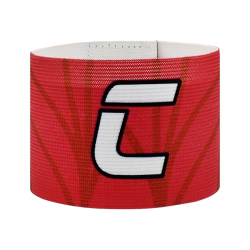 VerteLife Klassische C Kapitänsbinde für Fußball, Unisex Kapitäns Armband Einstellbar Kapitänsbänder Elastisch Kinder & Erwachsene Armbinde Sportmannschaften Zubehör - Erwachsene,Rot VerteLife Klassische C Kapitänsbinde für Fußball, Unisex Kapitäns Armband Einstellbar Kapitänsbänder Elastisch Kinder & Erwachsene Armbinde Sportmannschaften Zubehör - Erwachsene,Rot von VerteLife