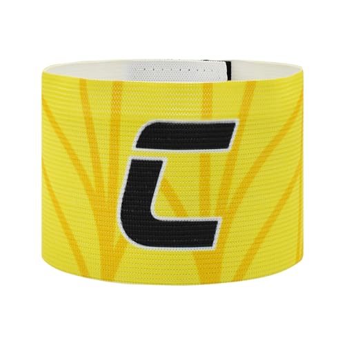 VerteLife Klassische C Kapitänsbinde für Fußball, Unisex Kapitäns Armband Einstellbar Kapitänsbänder Elastisch Kinder & Erwachsene Armbinde Sportmannschaften Zubehör - Kinder,Gelb VerteLife Klassische C Kapitänsbinde für Fußball, Unisex Kapitäns Armband Einstellbar Kapitänsbänder Elastisch Kinder & Erwachsene Armbinde Sportmannschaften Zubehör - Kinder,Gelb von VerteLife