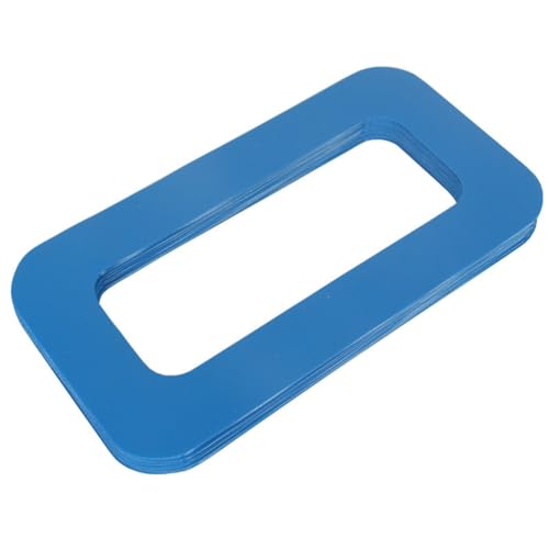 Vesdrtyr Quadratische Aufblasbare Stand-Up-Paddle-Board-Surfbrett-Schutzhülle, Sup-Zubehör, Blau von Vesdrtyr
