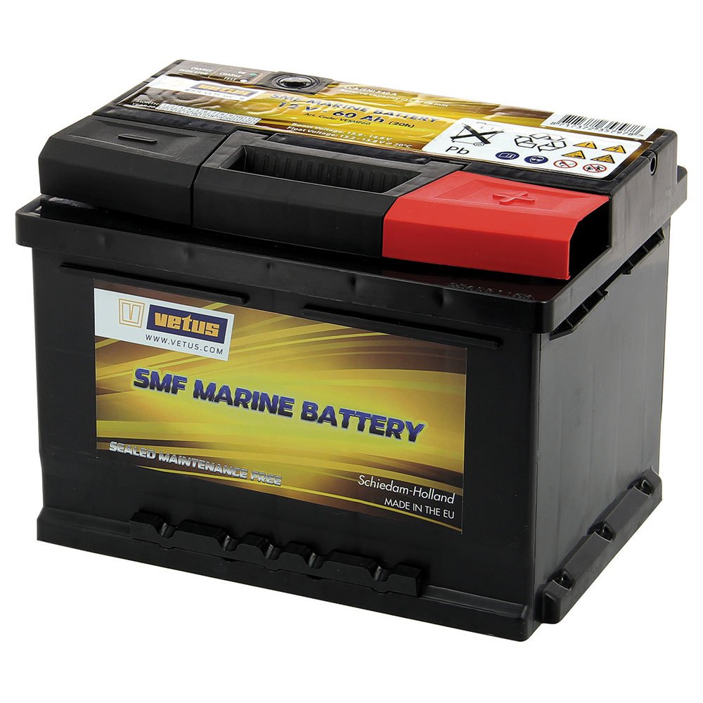 Vetus Batteries Smf 105ah Battery Schwarz von Vetus Batteries