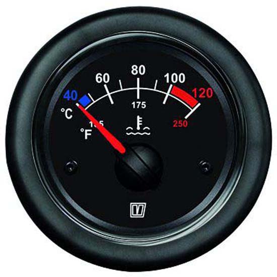 Vetus 40-120°c Temparature Indicator 12-24v Silber 52 mm Vetus 40-120°c Temparature Indicator 12-24v Silber 52 mm von Vetus