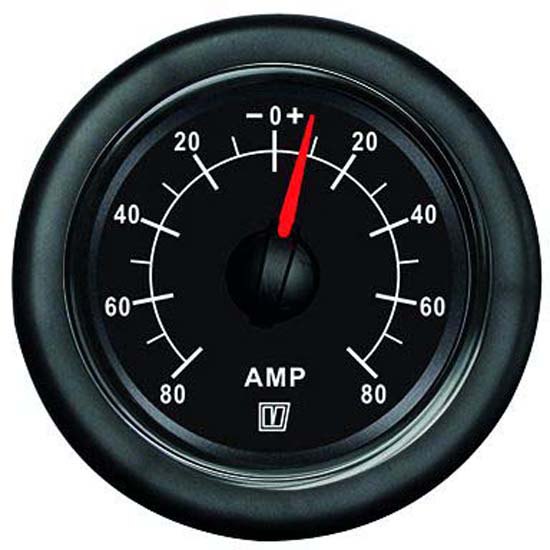 Vetus Ammeter 50a 12-24v Schwarz 52 mm Vetus Ammeter 50a 12-24v Schwarz 52 mm von Vetus