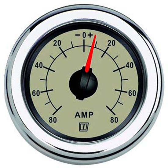 Vetus Ammeter 80a 12-24v Silber 52 mm Vetus Ammeter 80a 12-24v Silber 52 mm von Vetus