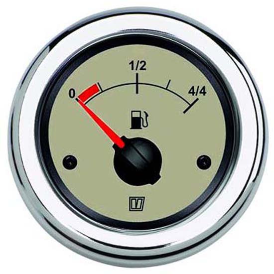 Vetus Fuel Level Indicator 12-24v Silber 52 mm Vetus Fuel Level Indicator 12-24v Silber 52 mm von Vetus