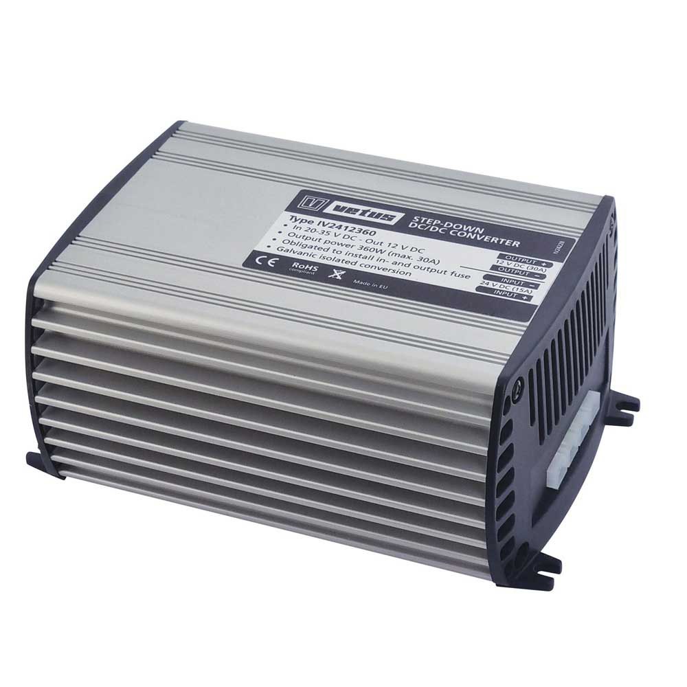 Vetus 12vdc-24vdc 360w 12v Converter Silber von Vetus