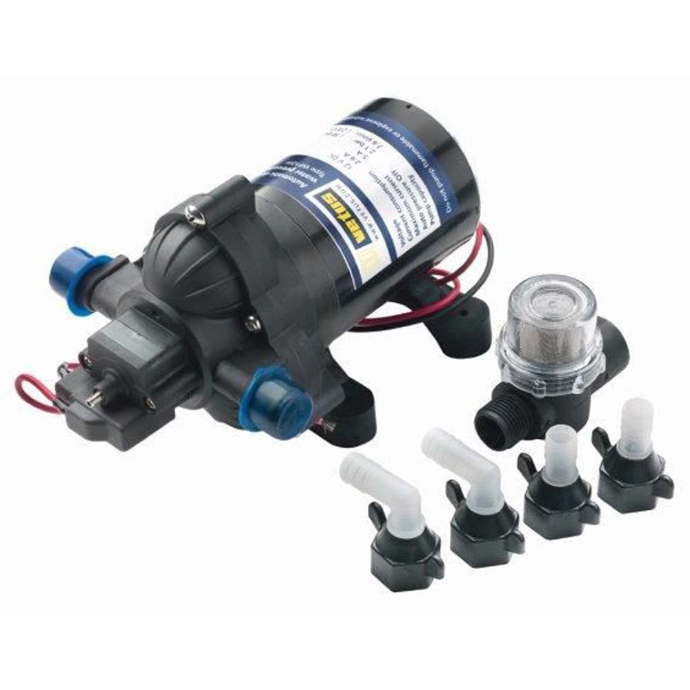 Vetus 13 L/min Water Pressure Pump 12v Schwarz Vetus 13 L/min Water Pressure Pump 12v Schwarz von Vetus