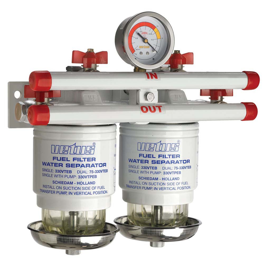 Vetus 190 L/h Double Water Separator Fuel Filter Weiß Vetus 190 L/h Double Water Separator Fuel Filter Weiß von Vetus