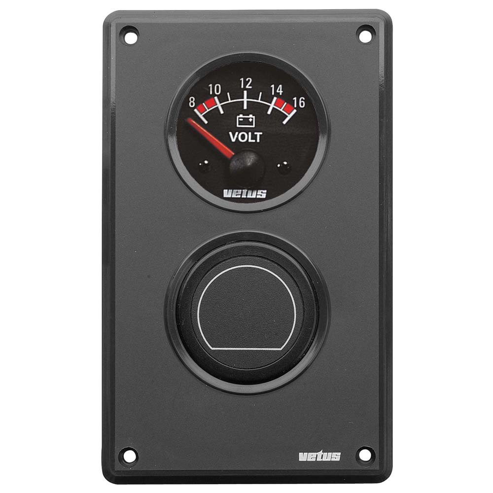 Vetus 2 Indicators Engine Panel Extension Schwarz 99 x 161 mm Vetus 2 Indicators Engine Panel Extension Schwarz 99 x 161 mm von Vetus