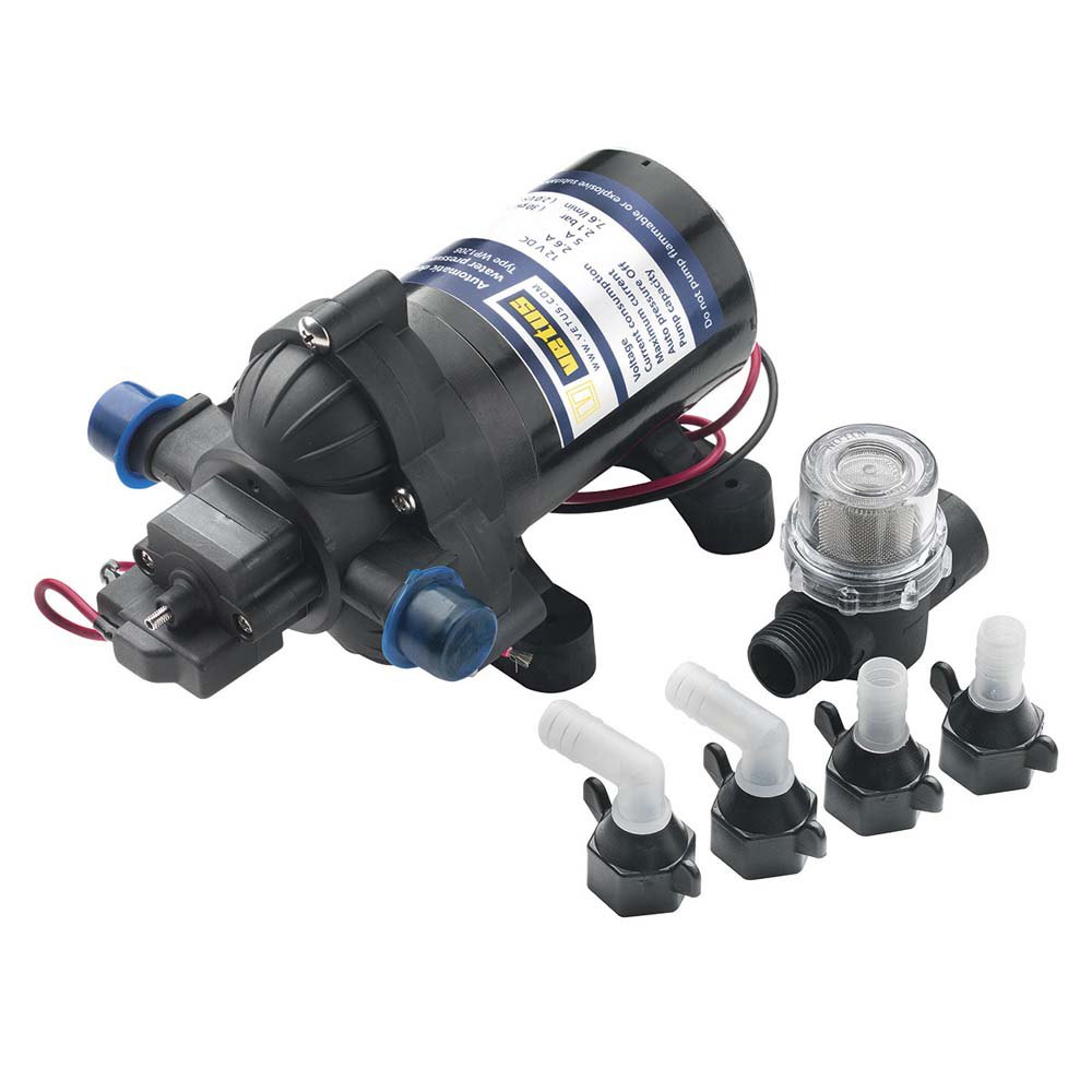 Vetus 20 L/min Water Pressure Pump 24v Schwarz Vetus 20 L/min Water Pressure Pump 24v Schwarz von Vetus
