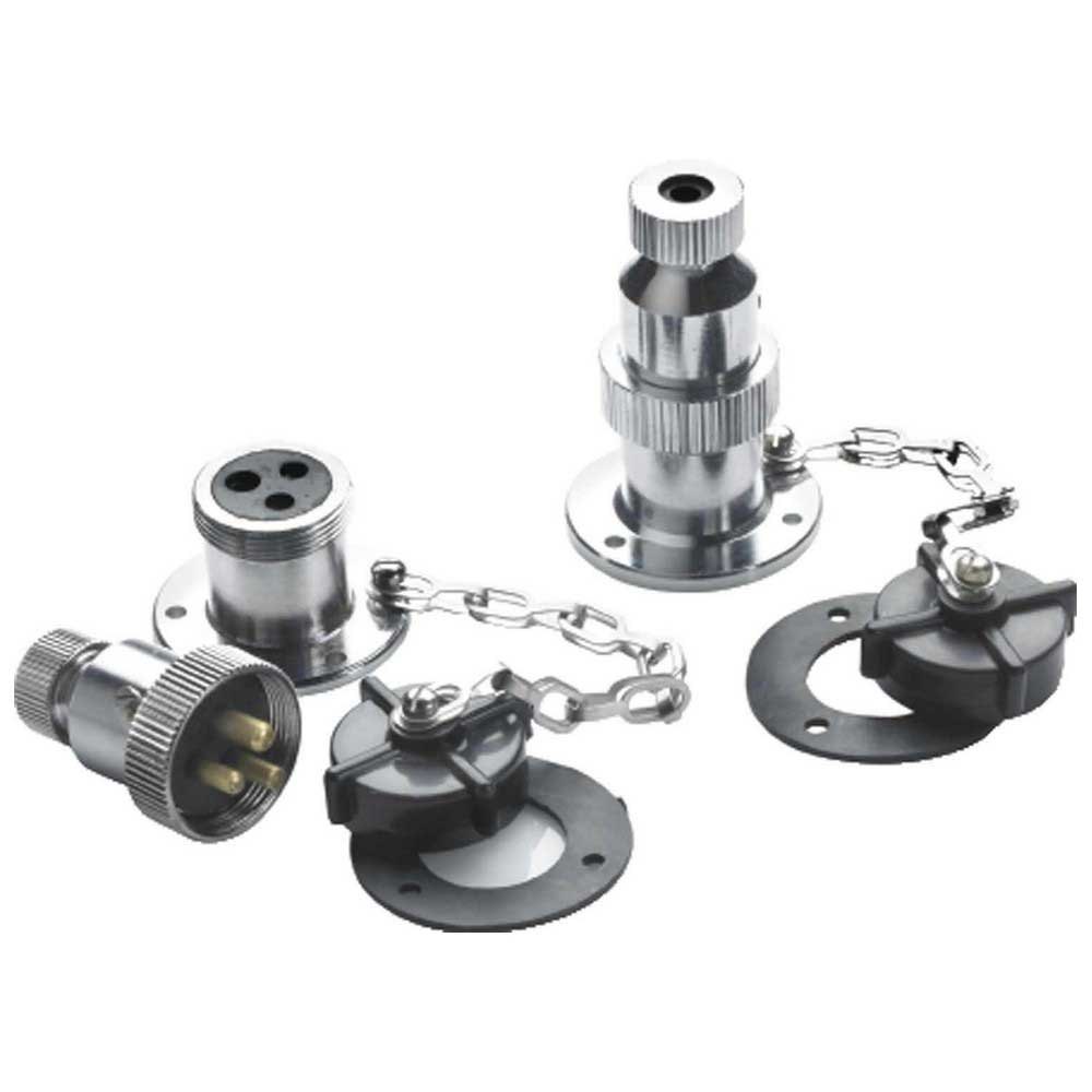 Vetus 3 Pole Big Watertight Deck Connector Silber Vetus 3 Pole Big Watertight Deck Connector Silber von Vetus