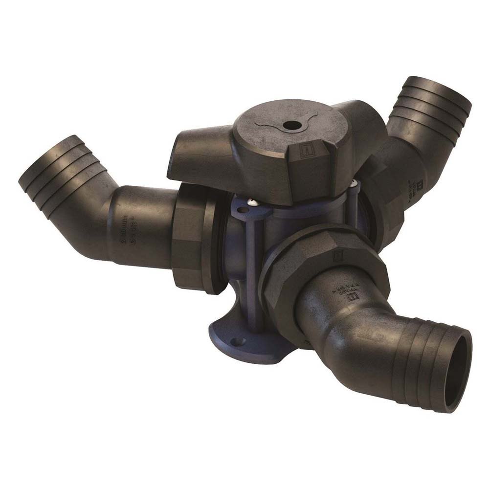 Vetus 3 Way Valve Schwarz Vetus 3 Way Valve Schwarz von Vetus