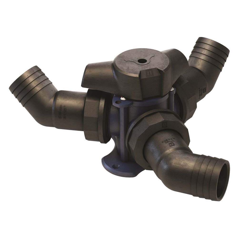 Vetus 3 Way Valve Schwarz von Vetus