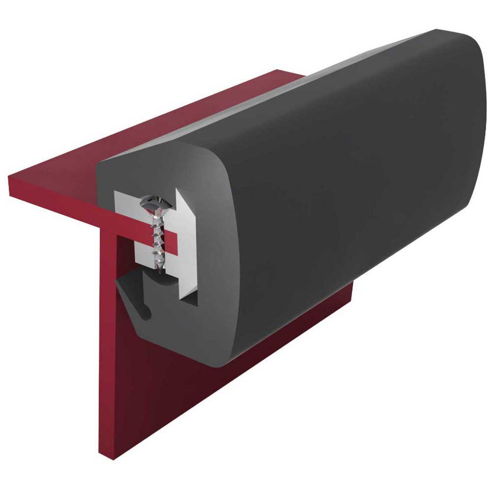Vetus Vinyl Rubbing Strake 30 M Silber 48 x 38 mm Vetus Vinyl Rubbing Strake 30 M Silber 48 x 38 mm von Vetus