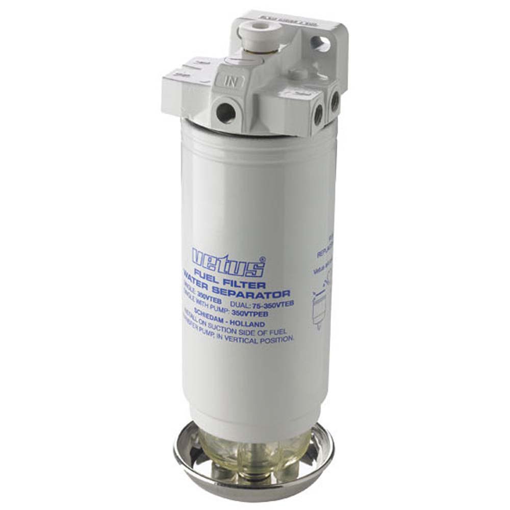 Vetus 460 L/h Water Separator Fuel Filter With Pump Weiß Vetus 460 L/h Water Separator Fuel Filter With Pump Weiß von Vetus