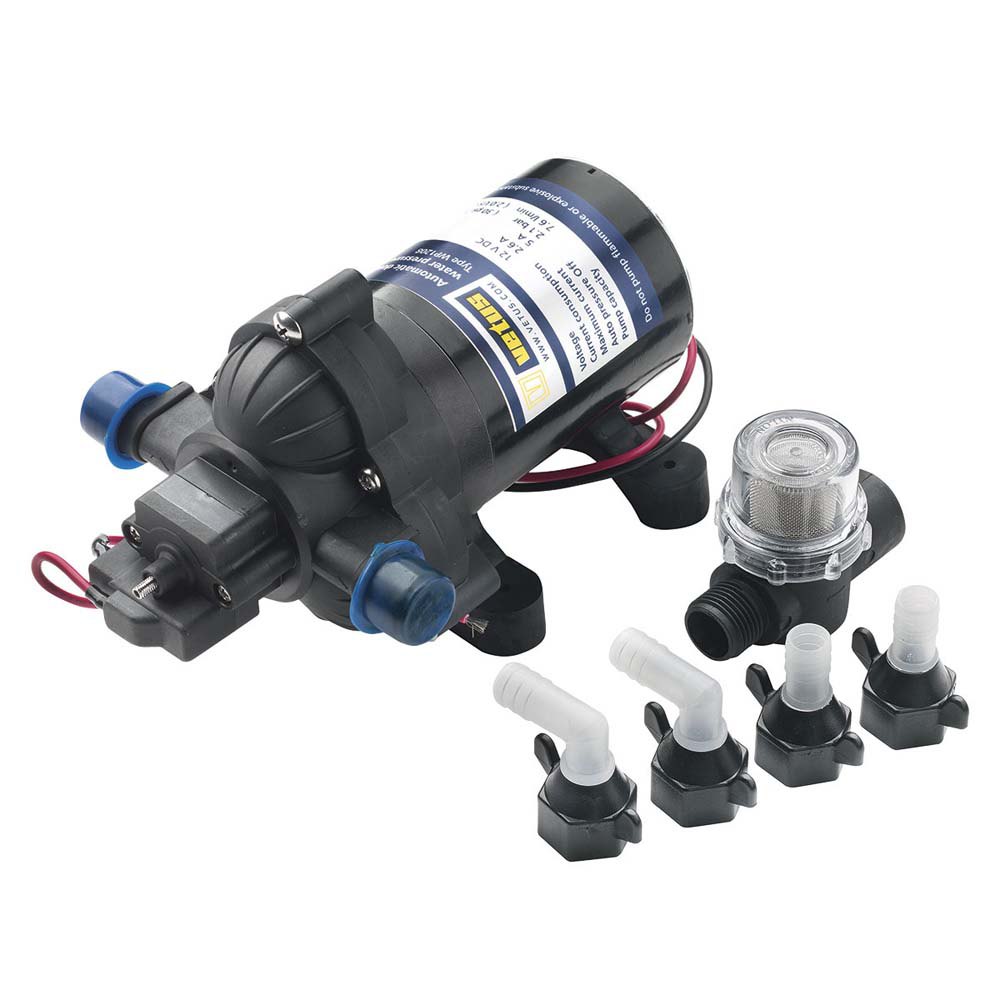 Vetus 8 L/min Water Pressure Pump 24v Schwarz Vetus 8 L/min Water Pressure Pump 24v Schwarz von Vetus